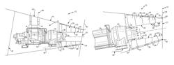 Exhaust silencer convection cooling