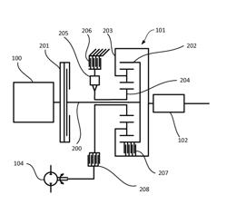 Systems and methods for hybridization of a motor vehicle using hydraulic components