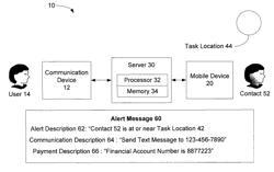 Matching a location of a contact with a task location