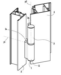 ADJUSTABLE HINGE FOR WINDOWS AND DOORS