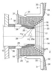 Burner muffle for a gasification reactor