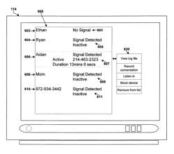 System and method for displaying information associated with a cellular device on a user specified display unit