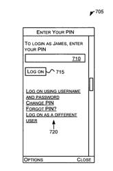 Simplified login for mobile devices