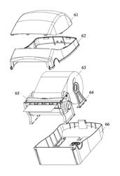 Automatic paper cutting device