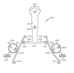 AIRCRAFT CONTROL STICK OPERATIONAL IN ACTIVE AND PASSIVE MODES