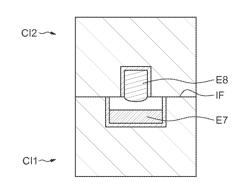 THREE-DIMENSIONAL INTEGRATED STRUCTURE CAPABLE OF DETECTING A TEMPERATURE RISE