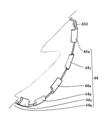 Rocking bearing outer ring, rocking bearing, air disc brake device, and fitting structure of rocking bearing outer ring