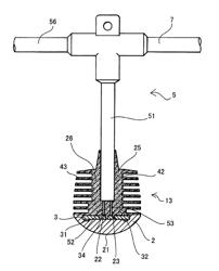 Lighting apparatus encapsulated with synthetic resin material having translucent illumination section and also having heat sink section mixed with thermal conductive material