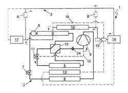 HEAT DISTRIBUTION IN A MOTOR VEHICLE