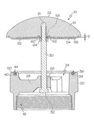 Vent with improved seal