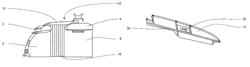 Curtain support assembly, in a framework design, in a cabin of a vehicle