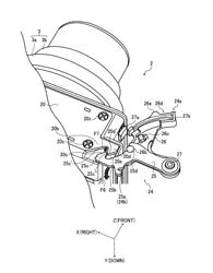 Camera body and imaging apparatus including an unlocking mechanism