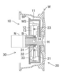 CORROSION PREVENTION DEVICE FOR VEHICLE BRAKE UNIT