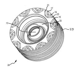 PERMANENT MAGNET ROTOR WITH RESIN-COVERED MAGNET AND LAMINATION FOR THERMAL CONTROL