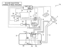 Evaporated fuel treatment apparatus