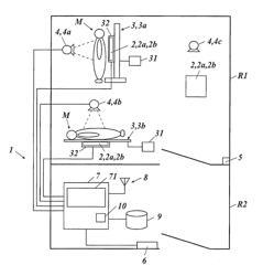 Radiation image capturing system