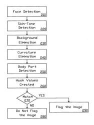 Method for visual image detection