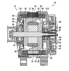 METHOD FOR PRODUCING A STATOR WINDING OF AN ELECTRIC MACHINE, IN PARTICULAR AN AC GENERATOR