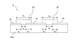 COMPONENT OPERATING WITH ACOUSTIC WAVES AND METHOD FOR PRODUCING SAME