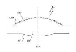 Diffraction grating lens and method of producing the same, and imaging device in which the same is used