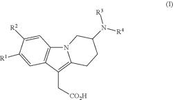 7-(Heteroaryl-Amino)-6,7,8,9-Tetrahydropyrido[1,2-A]Indol Acetic Acid Derivatives and Their Use as Prostaglandin D2 Receptor Modulators