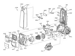 Vacuum cleaner sound reducing device