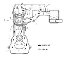 Sludge adhesion inhibiting structure for internal combustion engine