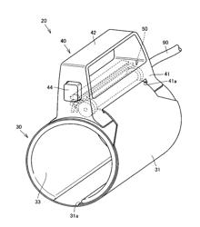 Cuff for blood pressure information measurement device and blood pressure information measurement device provided with the same