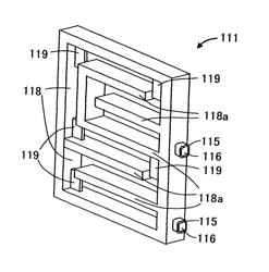 Assembled battery system with cooling member between adjacent cells