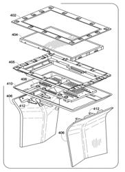 Structural chassis for a display device