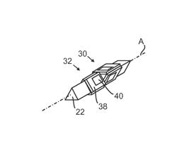 LED lighting device with improved light distribution