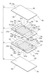 Multilayer capacitor having reduced equivalent series inductance