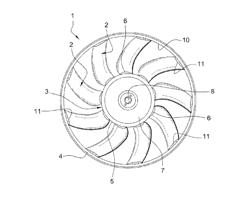 Propeller For Ventilator, With A Variable Chord Length