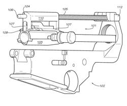 Recoil system and method for upper receiver