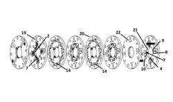 Damped air bearing