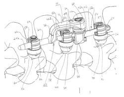 Apparatus and instruments for percutaneously extending an existing spinal construct