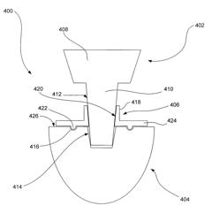 Modular junction seal of an orthopedic implant