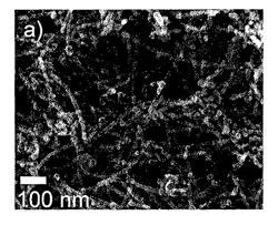 High surface area, electrically conductive nanocarbon-supported metal oxide