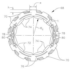 Non-rotating casing centralizer