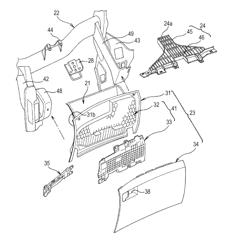 Glove box structure for vehicle