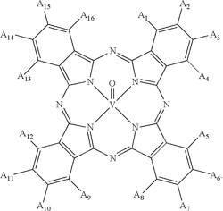 Vanadium phthalocyanine compounds and near-infrared absorption filter using the same