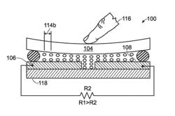 Metallic nanoparticle pressure sensor