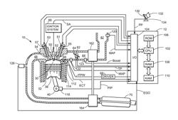 DIRECT-INJECTION INTERNAL COMBUSTION ENGINE WITH OUTWARDLY OPENING INJECTION NOZZLE, AND METHOD FOR OPERATING AN INTERNAL COMBUSTION ENGINE OF SAID TYPE