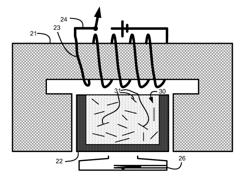 HORIZONTALLY AND VERTICALLY ALIGNED GRAPHITE NANOFIBERS THERMAL INTERFACE MATERIAL FOR USE IN CHIP STACKS