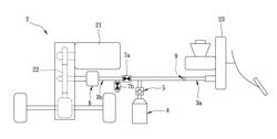 System for evacuating gas from a brake booster