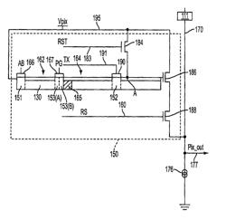 Pumped pinned photodiode pixel array