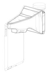 Adaptable housing for mobile device based drug testing