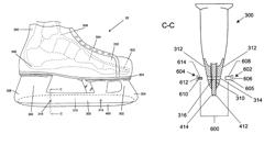 Ice skate and ice skate blade thereof