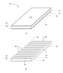 CONDUCTIVE POLYMER ELECTRONIC DEVICES WITH SURFACE MOUNTABLE CONFIGURATION AND METHODS FOR MANUFACTURING SAME