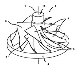 Compressor impeller and method of manufacturing the same